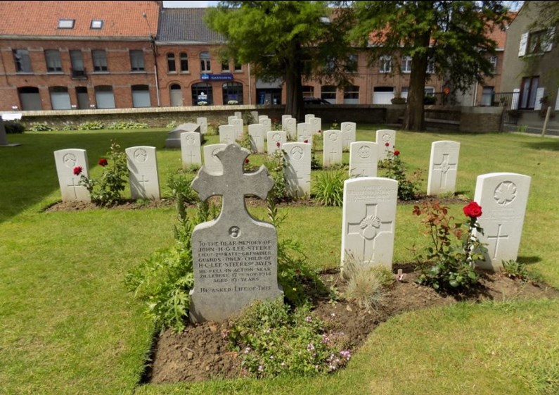 Thirty Six CWGC Headstones In The Churchyard