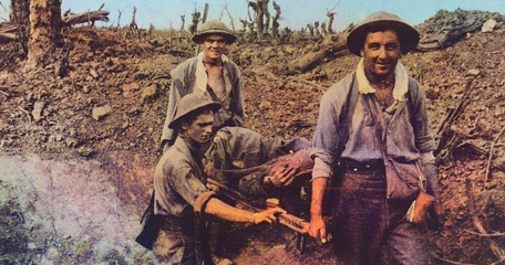 Stretcher Bearers Of The Western Front