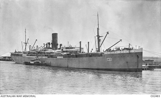 Arthur Frank Chambers Ship