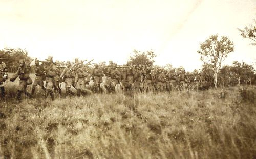 Troops Along The Ngaura River