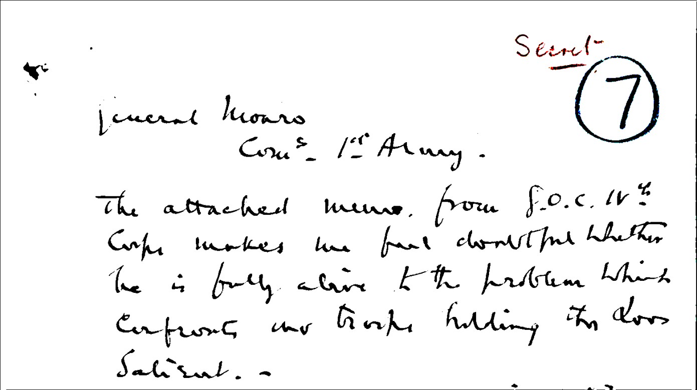 Haig To Monro Reference Henry Wilson (2)