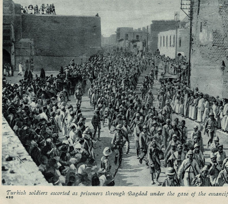 Turkish Soldiers Escorted As Prisoners Through Baghdad