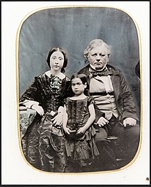 William, Sarah And Maryann Pictured In 1858