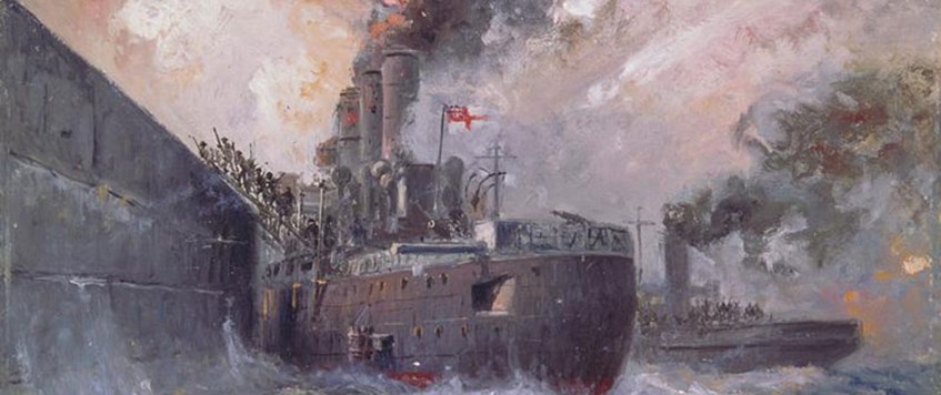 The raid on Zeebrugge- April 1918 with Alan Wakefield. EARLY MEETING DUE TO EASTER.