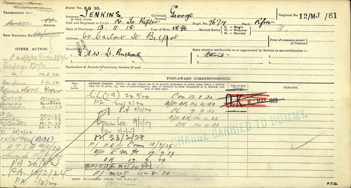 George Jenkins Ledger