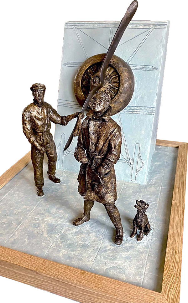 Maquette Of The Proposed Monument