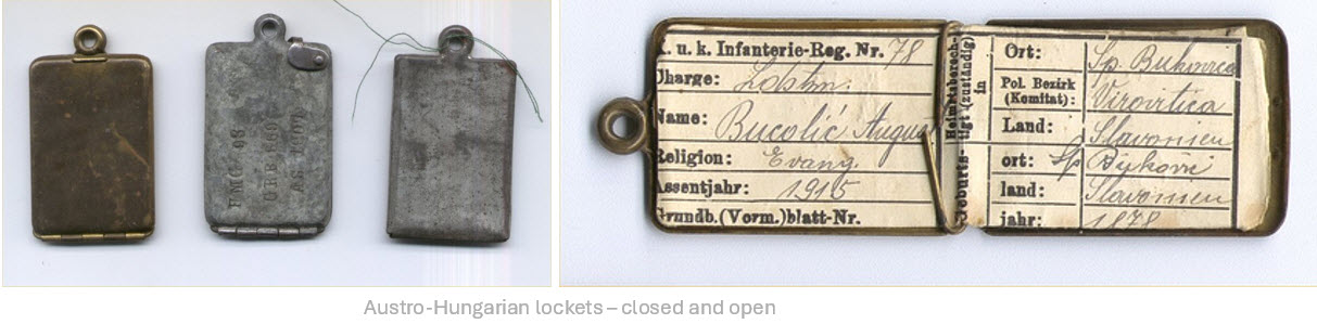 Austro Hungarian Lockets