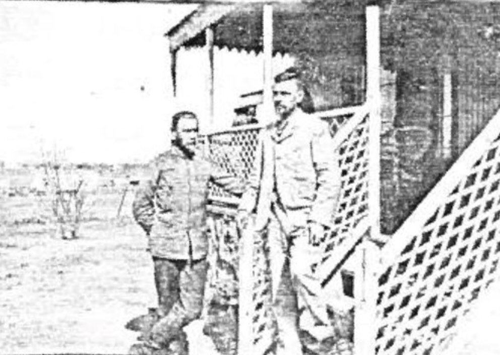 AWR’S Own Photograph Of Smuts (Right) And De Wet