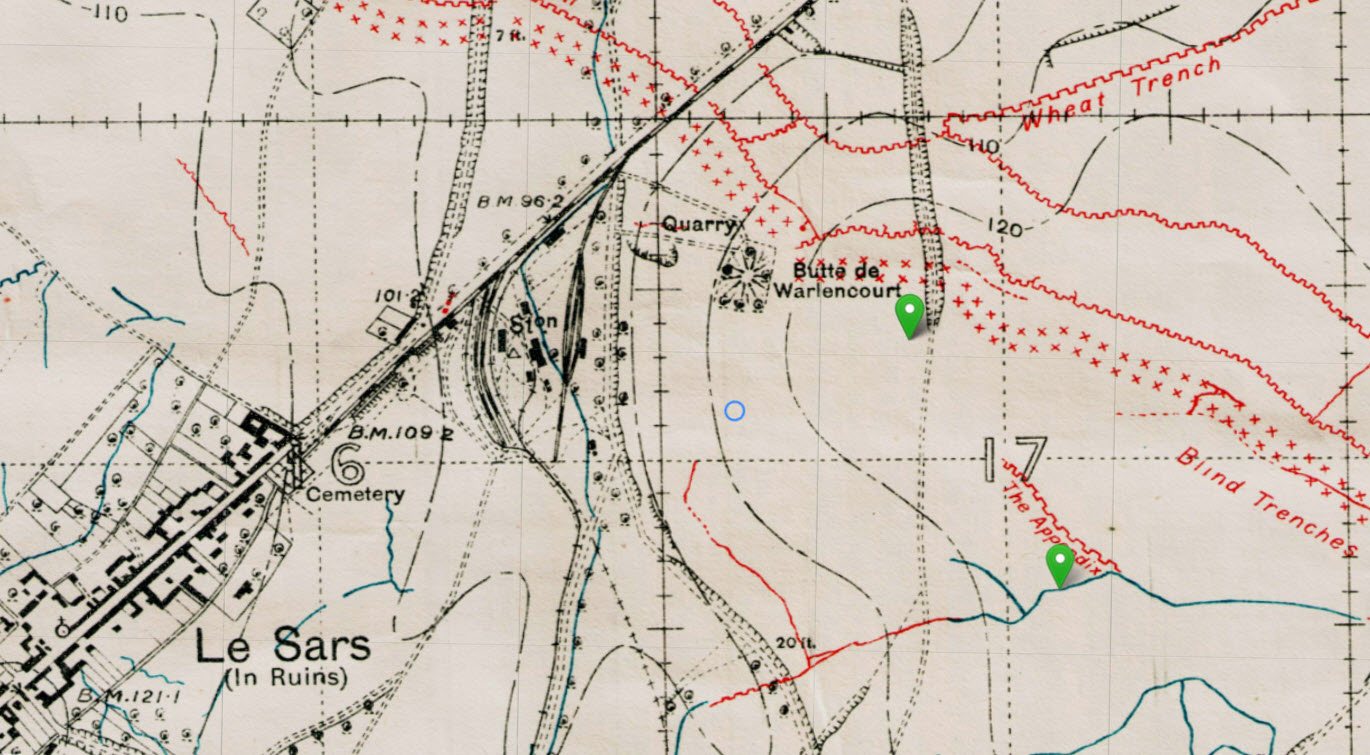 Trench Map