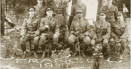 Officers Of The No. 2 Construction Battalion