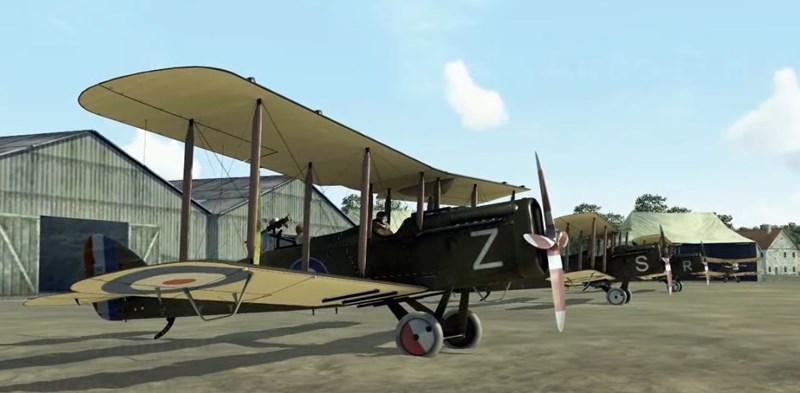 A Computer Generated Image Of A DH4