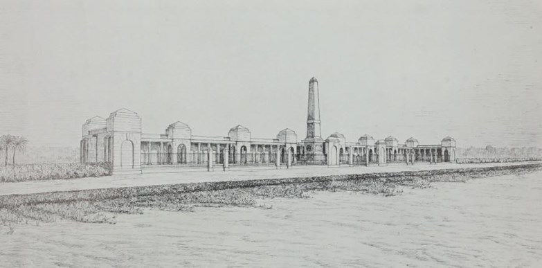 Basra Memorial As It Was Originally