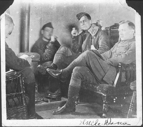 A Tent Scene At Waddington