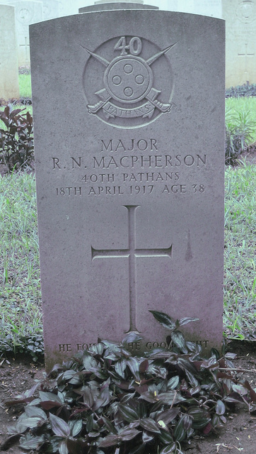 Major Macpherson Headstone