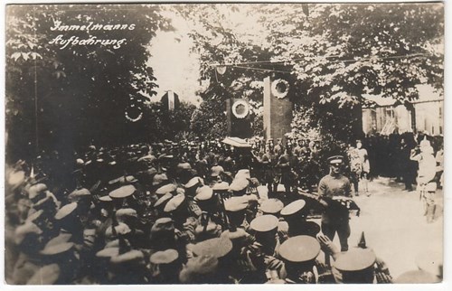 The Funeral Procession And The Memorial In Tolkewitz Cemetery In Dresden