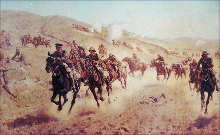 The Action Of The 6Th Mounted Brigade (The Bucks, Berks And Dorset Yeomanry) At El Mughar’