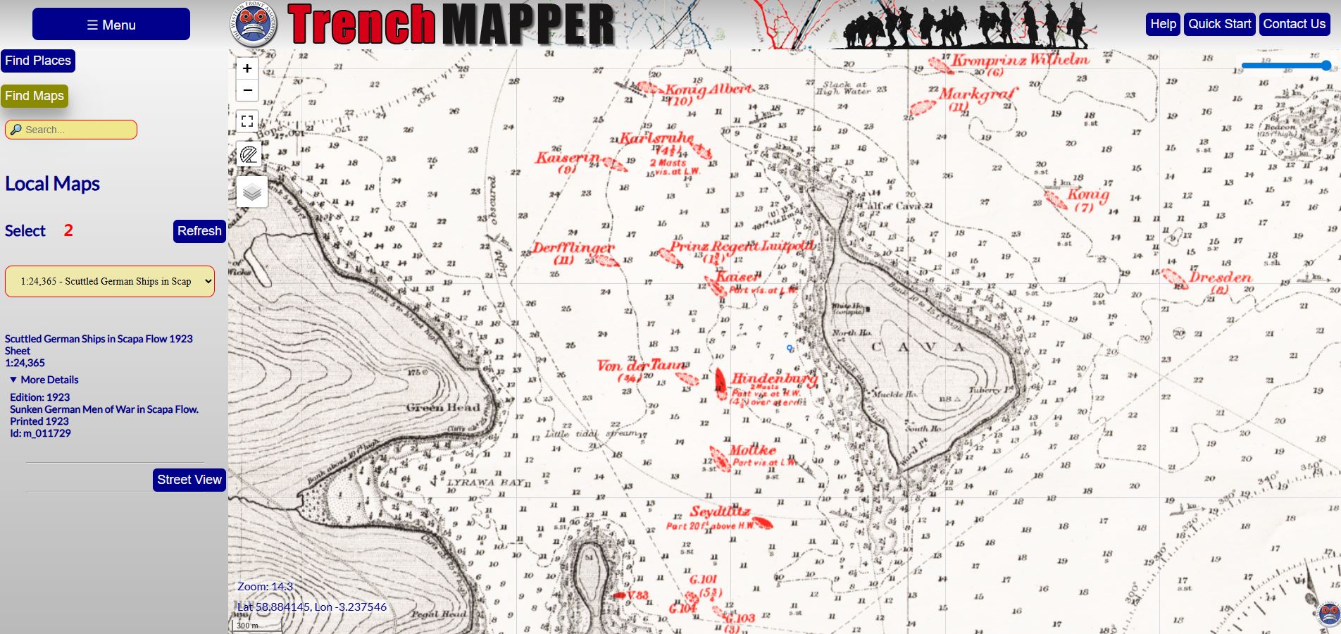 Scapa Flow Trencmapper