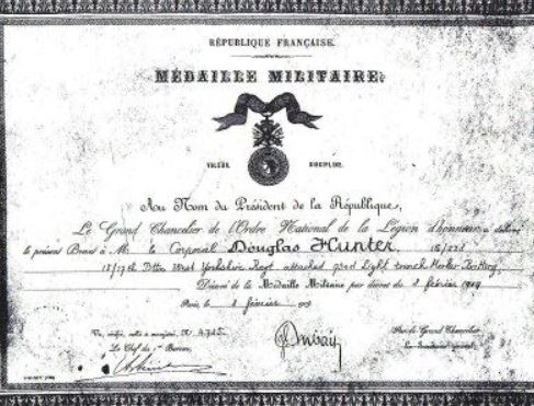Medaille Militair Citation