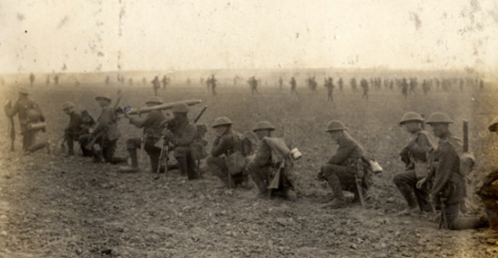 New Zealand Troops Training For Messines (ATL, PA F 093 05 4)