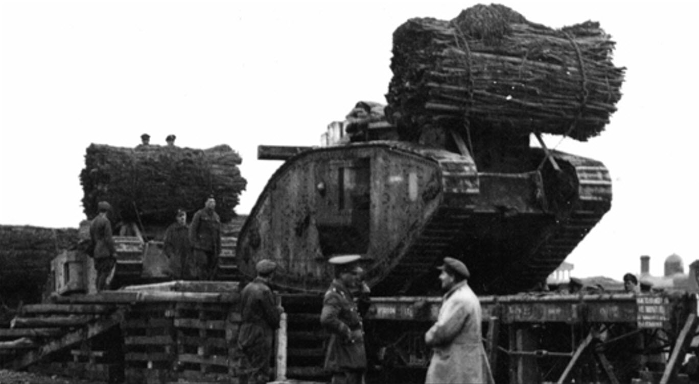 Mark IV Tanks With Fascines LARGER