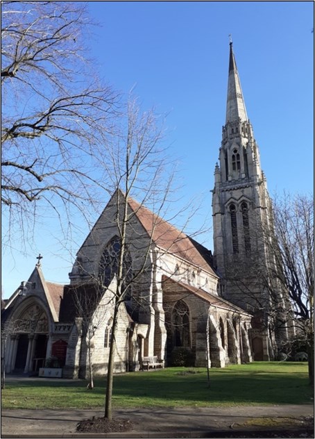View Of St. Augustine’S Church From The West.