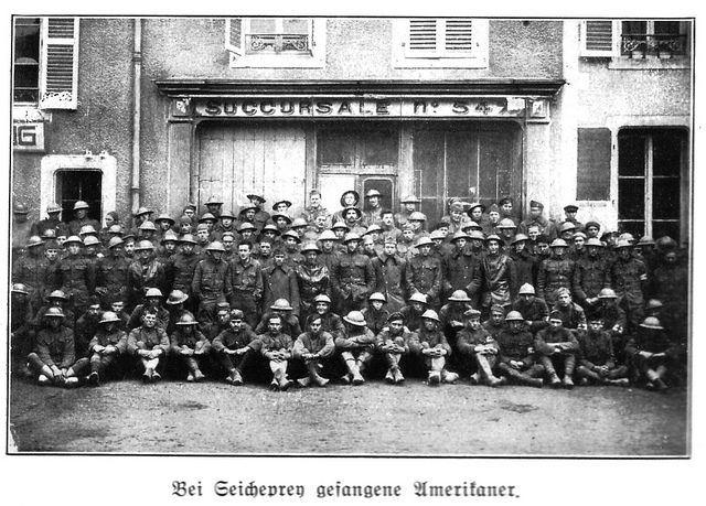 Americans Take Prisoner At Seicheprey