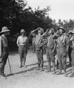 British Troops In Salonika Taking Daily Dose Of Quinine IWM Q 32160