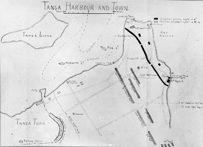 Diagram Of Tanga Harbour