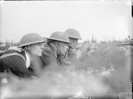 Shells Falling On It Near Oppy (Q2802)