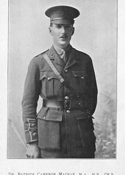 5 March 1917: Capt. Patrick Cameron MacRae