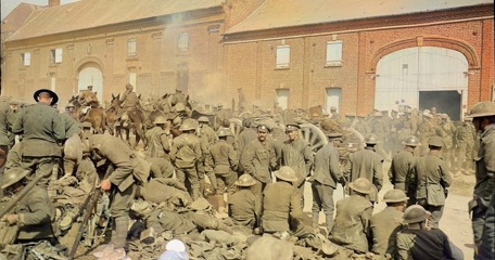 Broken Reeds Kaiserschlacht And The 2Nd Line Territorials On 21 March 1918