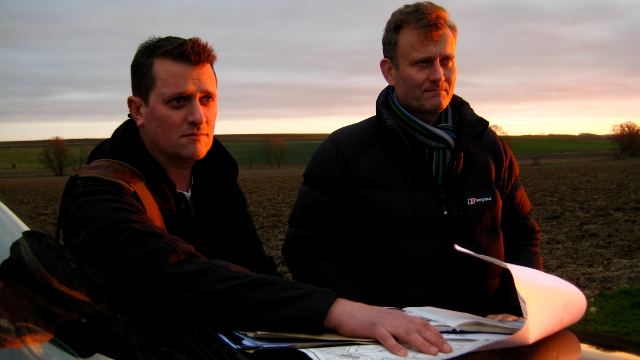Hugh Dennis And Jeremy Go Through The Suffolks Attack At The Sunken Lane In The Sensée Valley