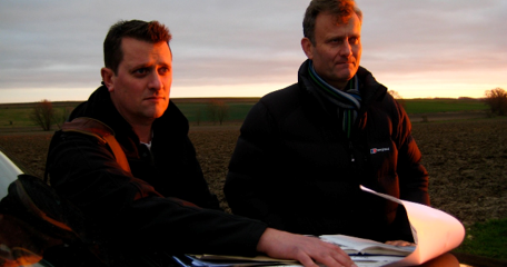 Hugh Dennis And Jeremy Go Through The Suffolks Attack At The Sunken Lane In The Sensée Valley