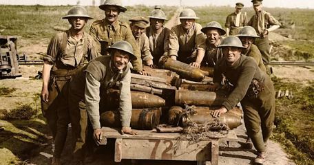 'Artillery Conquers, Infantry Occupies' British Artillery At 3Rd Ypres
