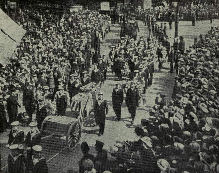 Jack Cornwell's Funeral
