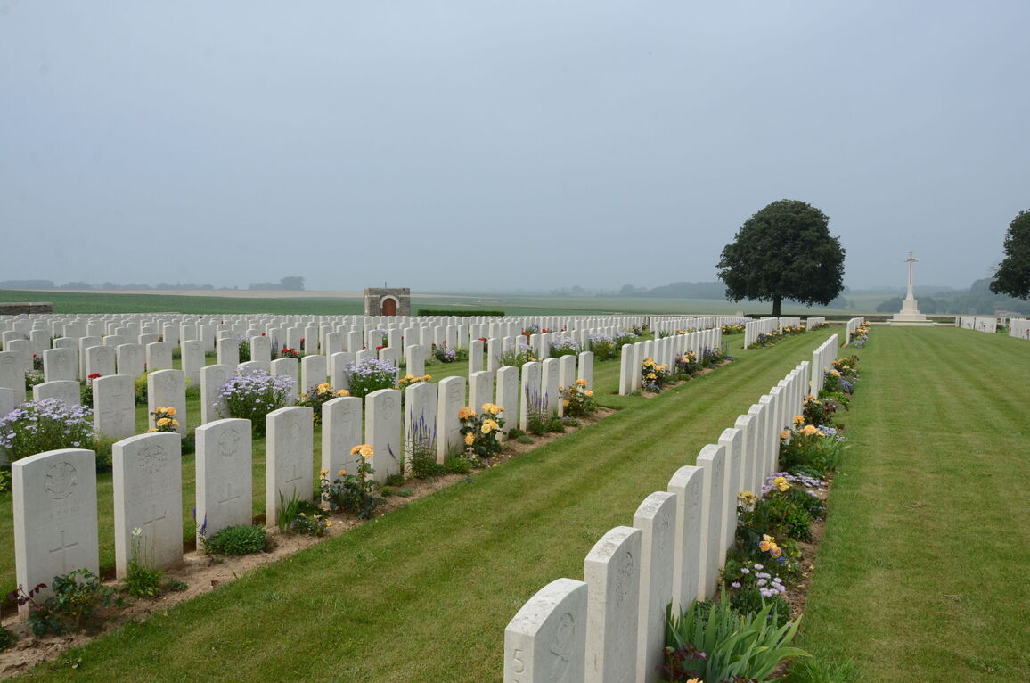 Rocquigny Equancourt Road British Cemetery