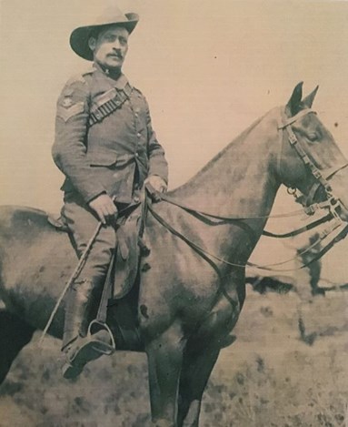 Harold In His Boer War Uniform