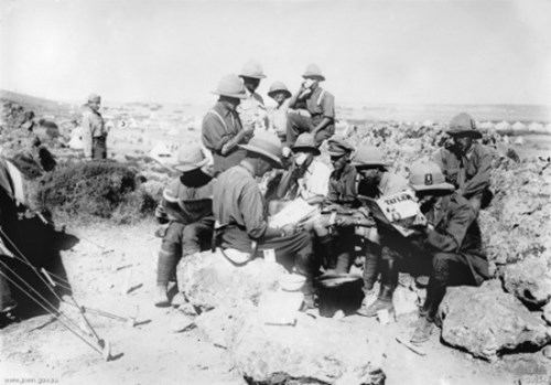 Picture Of 6Th Officers At Gallipoli