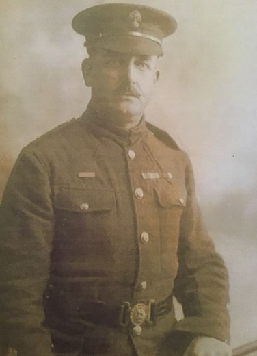 Alfred In His WW1 Uniform