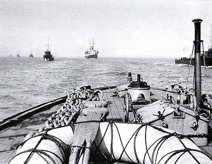 Princess Irene Returning From Her Second Minelaying Operation