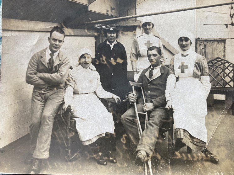 An Undated Photograph Of William James De Tolle Swain