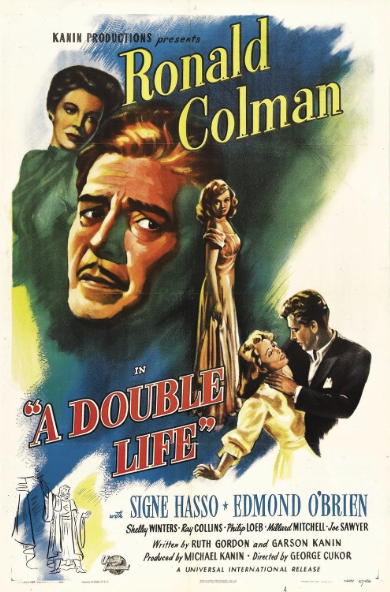 A Double Life Poster
