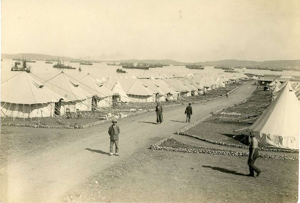 A Stationary Hospital (Not No. 15) In Mudros, 1915