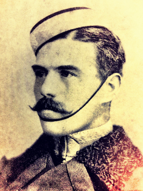 Robertson Aged 30 As An Officer In India