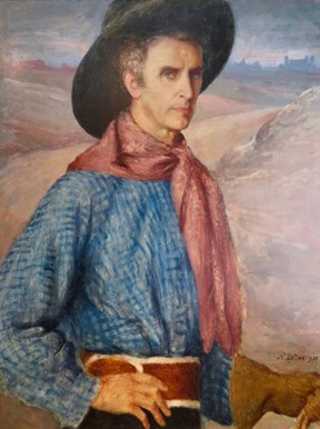 Self Portrait By Neville Stephen Bulwer Lytton (Image – Jubileegalleries.Com)