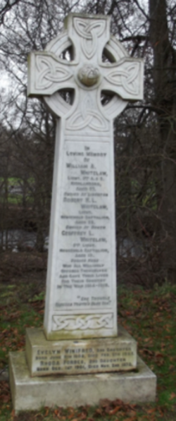 Headstone Whitelaw Family