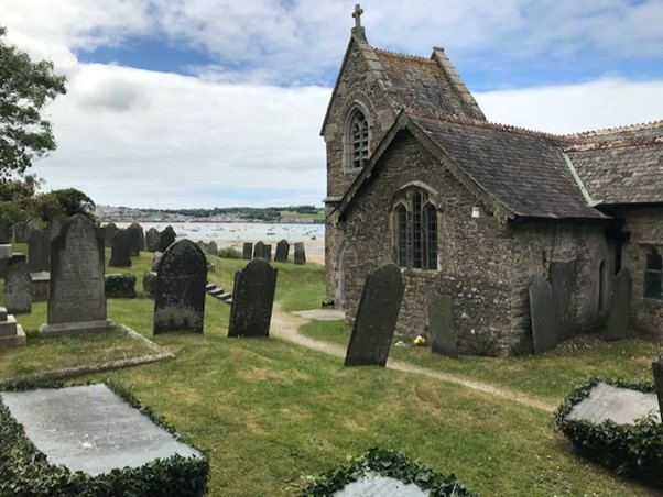 The View From St Michael’S Church Across The Estuary To Padstow