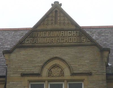 Wheelwright Grammar School Closeup