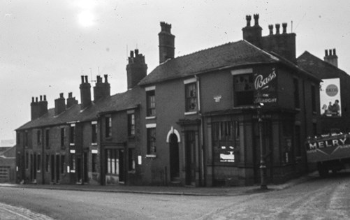 The Junction Of Navigation Road & Wycliffe Street In Burslem