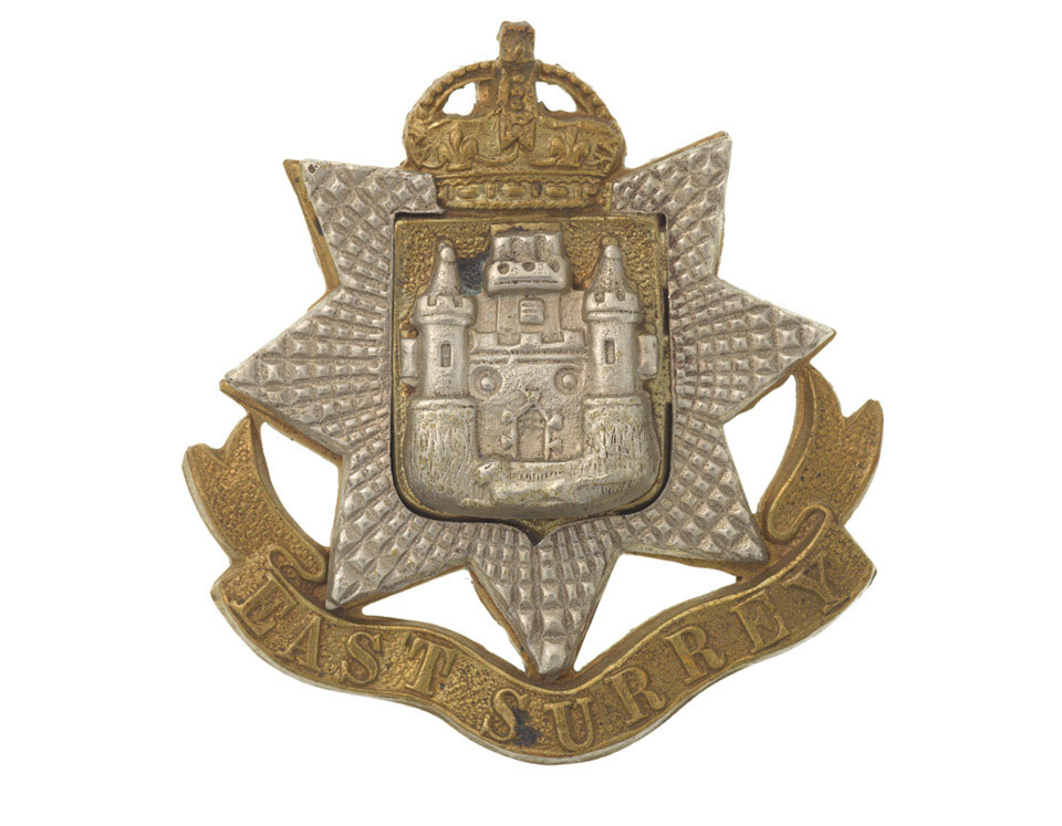 East Surrey Regiment Badge